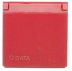 Pokrywa IP44 + klucz do gniazda DATA, czerwony, SIMON54