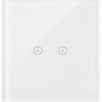 Łącznik/Przycisk podwójny uniwersalny, 230V, 2x6A, SIMON54 TOUCH