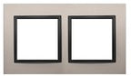 Ramka 4-krotna Nature-Metal, SATYNOWA NOC, IP20/IP44* (*IP44-należy zastosować zestaw uszczelek DUN4), SIMON54 NATURE