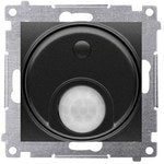 Oprawa oświetleniowa LED, 230V AC, 1.1W, białe ciepłe 3100 K, czarny mat Simon54