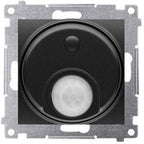 Oprawa oświetleniowa LED, 230V AC, 1.1W, białe ciepłe 3100 K, czarny mat Simon54