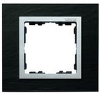 Ramka 4-krotna łupek / ramka pośrednia aluminum mat Simon 82