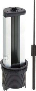 Teleblok podstawa 5x K45 (45x45mm) - automatycznie wysuwana z teleskopem gazowym, CONNECT