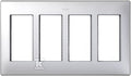 Ramka obudowy S500 4-modułowa, 8x K45, aluminium, SIMON500