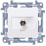 Gniazdo komputerowe podwójne RJ45 kategoria 5e (moduł, beż Simon10