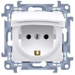Gniazdo K45 schuko 16A/230V~, pomarańczowy, CONNECT