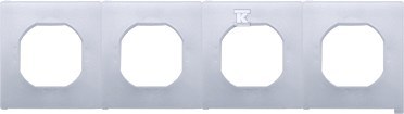 Zestaw uszczelek IP44 do ramki 4-krotnej Simon10
