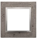 Ramka 3-krotna Nature-Beton, MOKRA ROBOTA, IP20/IP44 (IP44-należy zastosować zestaw uszczelek DUN3) SIMON54 NATURE