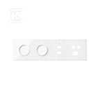 Panel 4-krotny: 2 gniazda + HDMI + USB + TV/SAT+ RJ45, biały, SIMON100