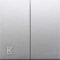 Klawisze do mechanizmu SW6/2M, srebrny mat SIMON54