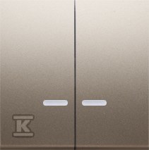 Klawisze z oczkiem do mechanizmów: SW6/2XLM, SW7/2XM, SW6P1M, złoty mat, SIMON54