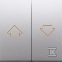 Klawisze do mechanizmu SZP1M, srebrny mat SIMON54