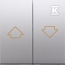 Klawisze do mechanizmu SZP1WM, srebrny mat SIMON54