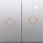 Klawisze do mechanizmu SZP1WM, srebrny mat SIMON54