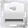 Oprawa oświetleniowa LED z czujnikiem ruchu, 230 V AC, 1.4 W, białe ciepłe 3100 K, biały, SIMON54