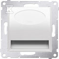 Oprawa oświetleniowa LED, 14 V DC, 0.42 W, białe ciepłe 3100 K, biały !Wymagany zasilacz 14V, SIMON54
