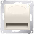 Oprawa oświetleniowa LED, 230 V AC, 1.1 W, białe ciepłe 3100 K, kremowy, SIMON54