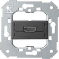 Gniazdo HDMI (V1.4) żeńskie. Podłączenie HDMI kątowe. !Wymagana puszka podtynkowa wielopolowa (nie łączona), SIMON82