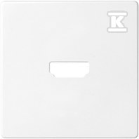 Pokrywa do gniazda HDMI, biały, SIMON82