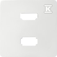 Pokrywa do gniazda USB+HDMI, biały, SIMON82