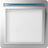 Pokrywa do modułu świecącego 75370-39, aluminium, SIMON82