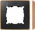Ramka 1-krotna, Detail SELECT-drewno, GRAFIT / podstawa Drewno, SIMON82 DETAIL