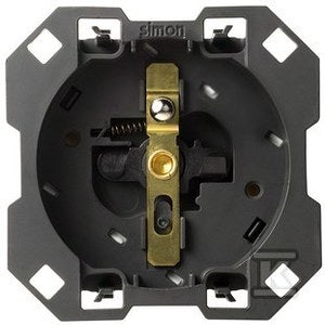 Gniazdo iO z uziemieniem (mechanizm, bez ramki montażowej) 16 A, 250~, zaciski śrubowe, SIMON100