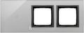Panel dotykowy S54 Touch, 3 moduły, 1 pole dotykowe + 2 otwory na osprzęty S54, burzowa chmura, SIMON54 TOUCH