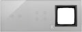 Panel dotykowy S54 Touch, 3 moduły, 2 pola dotykowe poziome + 4 pola dotykowe + 1 otwór na osprzęt S54, burzowa chmura, SIMON54 TOUCH