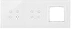Panel dotykowy S54 Touch, 2 moduły, 4 pola dotykowe, + 4 pola dotykowe, biała perła, SIMON54 TOUCH