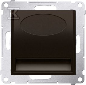 Oprawa oświetleniowa LED, 14 V DC, 0.56 W, białe zimne 5900 K, brąz mat !Wymagany zasilacz 14V, SIMON54