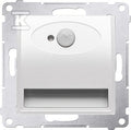 Oprawa oświetleniowa LED z czujnikiem ruchu, 230 V AC, 1.4 W, białe zimne 5900 K, biały, SIMON54