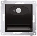 Oprawa oświetleniowa LED z czujnikiem ruchu, 230 V AC, 1.4 W, białe zimne 5900 K, antracyt, SIMON54