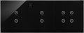 Panel dotykowy S54 Touch, 3 moduły, 2 pola dotykowe pionowe + 2 pola dotykowe pionowe + 4 pola dotykowe zastygła lawa, SIMON54 TOUCH