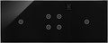 Panel dotykowy S54 Touch, 3 moduły, 1 pole dotykowe + 4 pole dotykowe + 1 pole dotykowe, zastygła lawa, SIMON54 TOUCH
