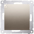 Łącznik krzyżowy bez piktogramu (moduł) 10AX, 250V~, szybkozłącza, złoty mat, SIMON54