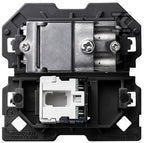 Gniazdo antenowe R/TV-SAT zakończeniowe + komputerowe RJ45 kat.6 (mechanizm, bez ramki montażowej), zaciski śrubowe, SIMON100