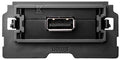 Gniazdo USB pojedyncze, 2.0, typ A żeńskie (mechanizm 1/2, bez ramki montażowej), zaciski śrubowe, SIMON100