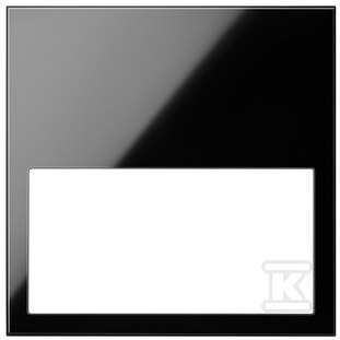 Ramka minimal 1-krotna, czarny, SIMON100