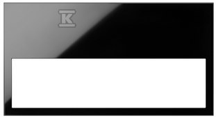 Ramka minimal 2-krotna, czarny, SIMON100