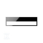 Ramka minimal 4-krotna, czarny, SIMON100