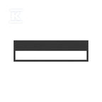 Ramka minimal 4-krotna, czarny mat, SIMON100