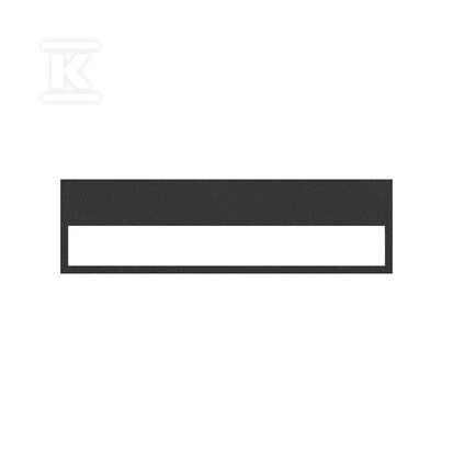 Ramka minimal 4-krotna, czarny mat, SIMON100