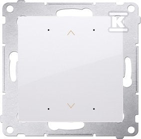 Sterownik przyciskowy do obsługi rolety, żaluzji, markizy, firany, sterowany smartfonem [WiFi], 2x5A, 230V (moduł), biały, SIMON54 GO