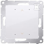 Sterownik przyciskowy do obsługi rolety, żaluzji, markizy, firany, sterowany smartfonem [WiFi], 2x5A, 230V (moduł), biały, SIMON54 GO