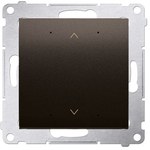Sterownik przyciskowy do obsługi rolety, żaluzji, markizy, firany, sterowany smartfonem [WiFi], 2x5A, 230V (moduł), biały, SIMON54 GO