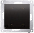 Łącznik/Przycisk roletowy podwójny elektroniczny (moduł) 230 V, antracyt, SIMON54