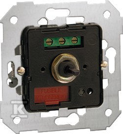 Ściemniacz naciskowo-obrotowy do LED ściemnialnych 230 V (mechanizm) 6-60 W, SIMON82