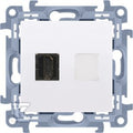 Gniazdo HDMI ver.1.4 (moduł), biały, SIMON10