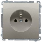 Łącznik schodowy (moduł) 16AX, 250V~, zaciski śrubowe, satynowy, BASIC MODUŁ